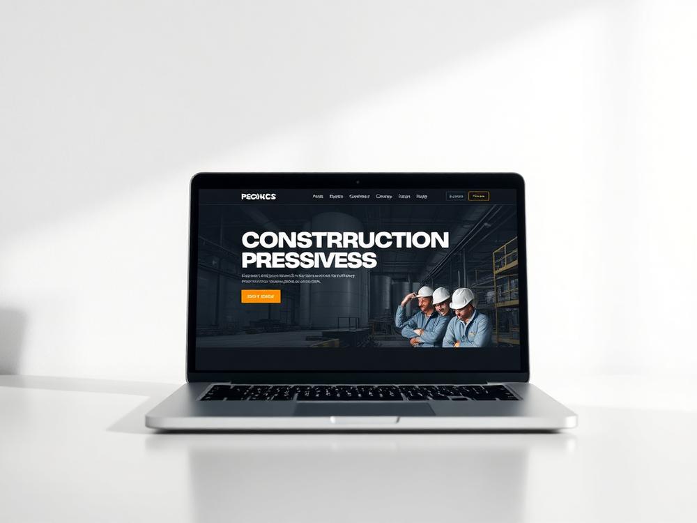 Demo concept de website pentru BuildPro — Construction