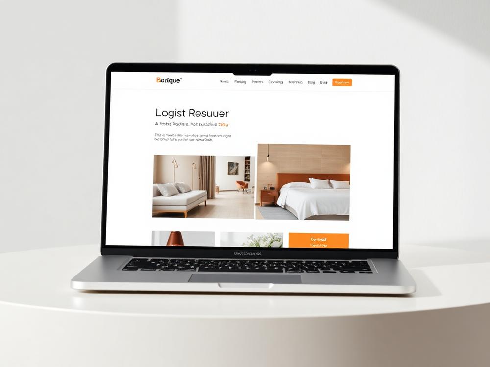Demo concept de website pentru StayNest — Hospitality
