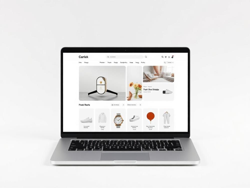 Exemplu vizual pentru E-commerce